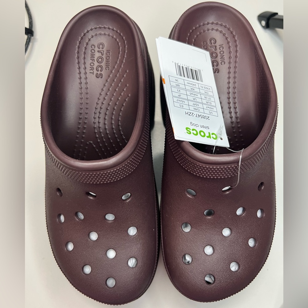 CROCS Siren Clog mocha W7/M5